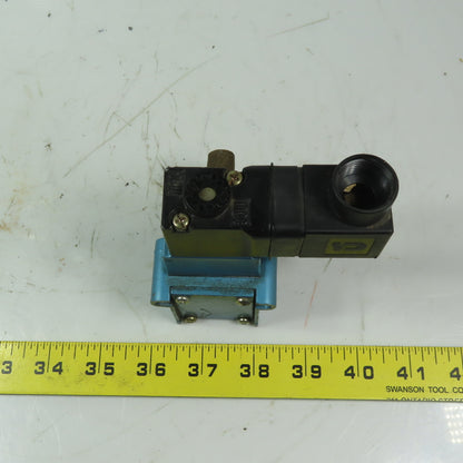 MAC 55B-12-PI-111JA Pneumatic Solenoid Valve 3/8" NPT W/PID-111JA 120V Coil