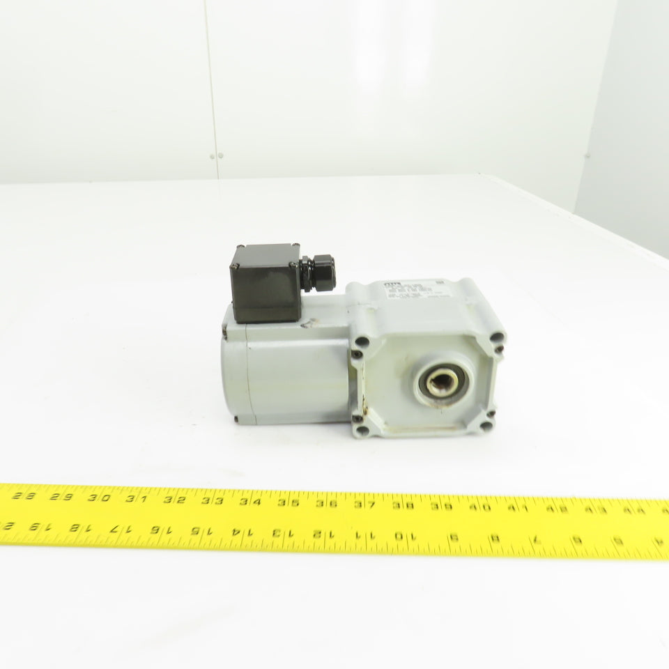 Nissei F2SM-15-50-T90K GTR 50:1 Ratio Gear Motor 31RPM Output 200/220V 3PH