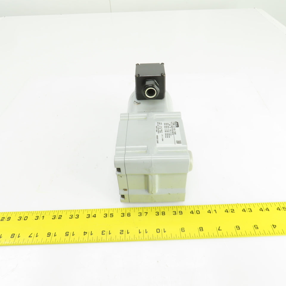 Nissei F2SM-15-50-T90K GTR 50:1 Ratio Gear Motor 31RPM Output 200/220V 3PH
