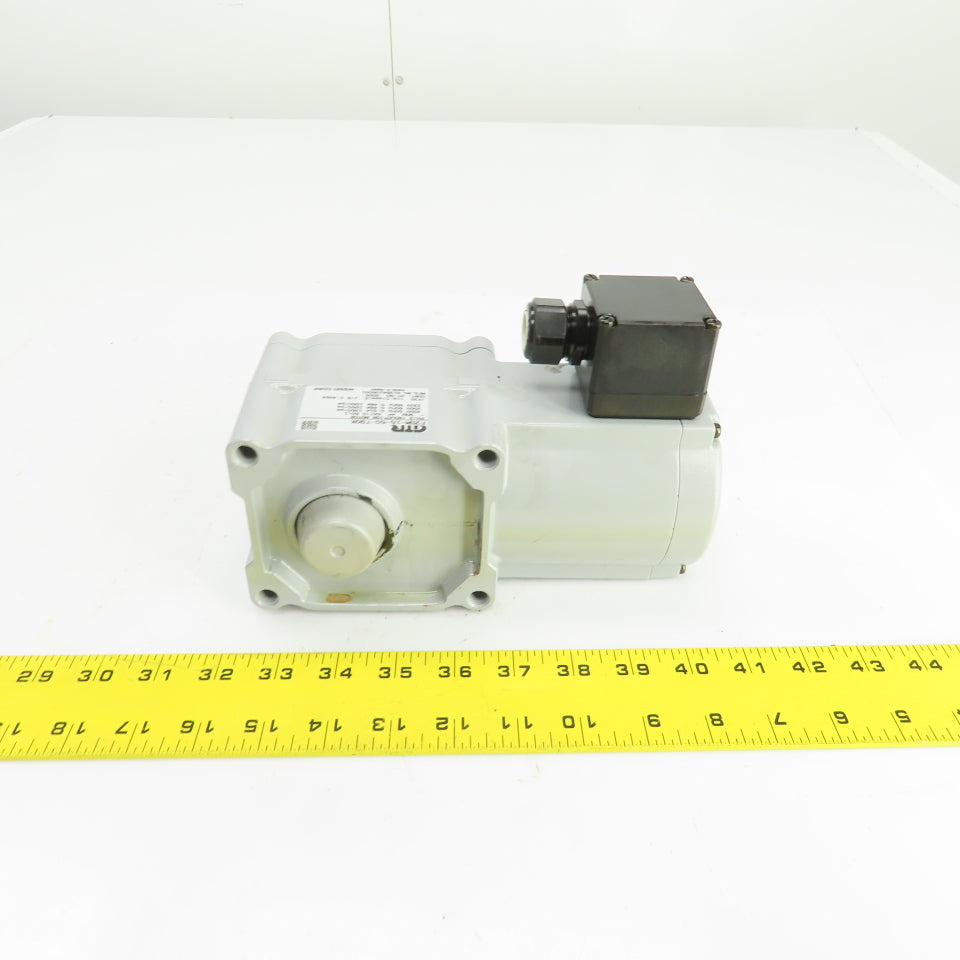 Nissei F2SM-15-50-T90K GTR 50:1 Ratio Gear Motor 31RPM Output 200/220V 3PH