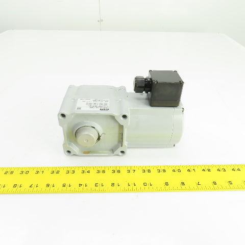 Nissei F2SM-15-50-T90K GTR 50:1 Ratio Gear Motor 31RPM Output 200/220V 3PH