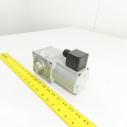 Nissei F2SM-15-50-T90K GTR 50:1 Ratio Gear Motor 31RPM Output 200/220V 3PH