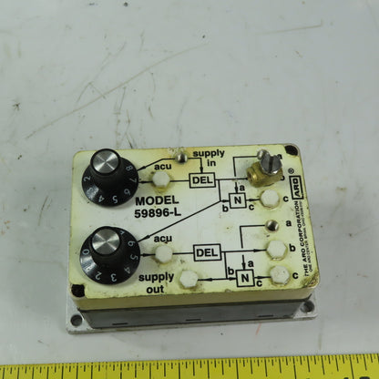 ARO Model 59896-L Pneumatic Logic Relay Controller