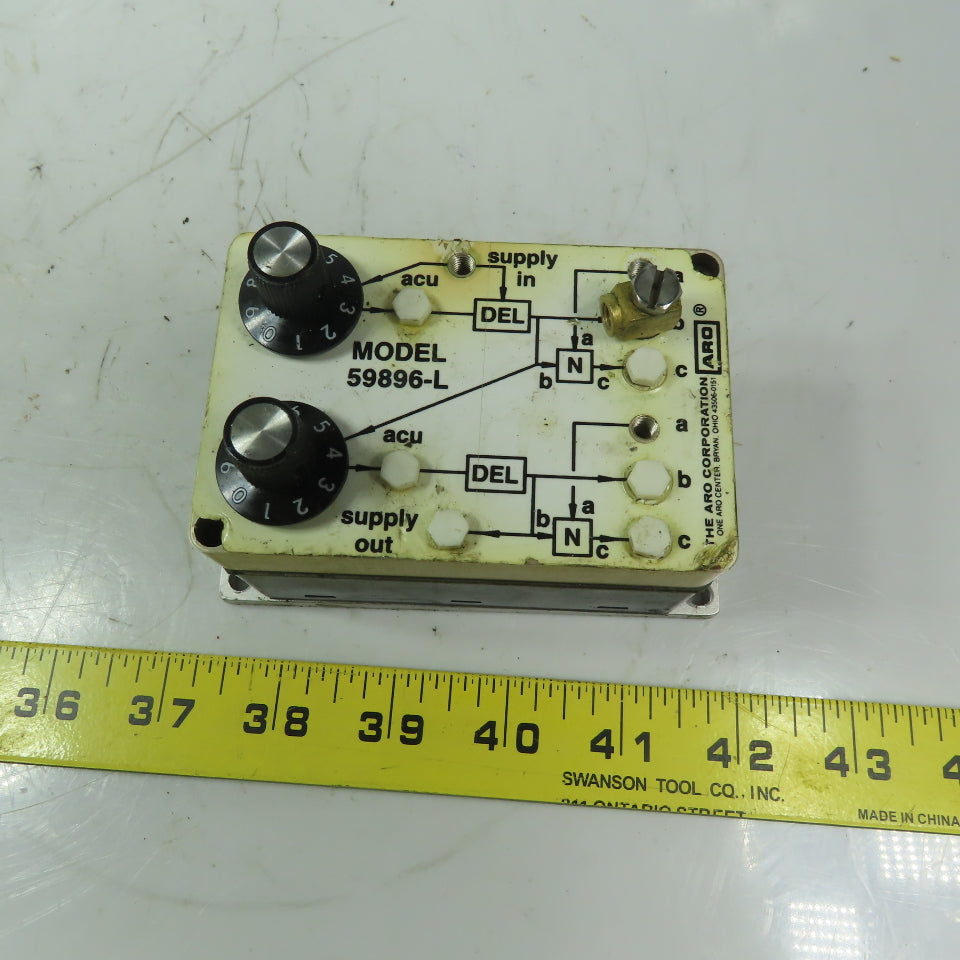 ARO Model 59896-L Pneumatic Logic Relay Controller