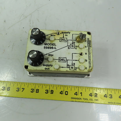 ARO Model 59896-L Pneumatic Logic Relay Controller