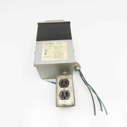 Dongan 80-1035 240/480V Primary 120/240V Secondary 1.0kVa 1Ph Transformer