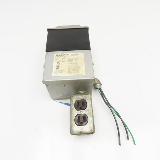 Dongan 80-1035 240/480V Primary 120/240V Secondary 1.0kVa 1Ph Transformer