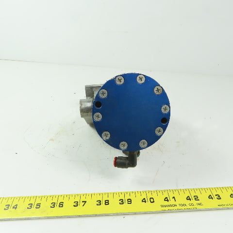 Fabcoair Pancake Cylinder 2" Bore 2" Stroke W/Pivot Swing Mount Bracket