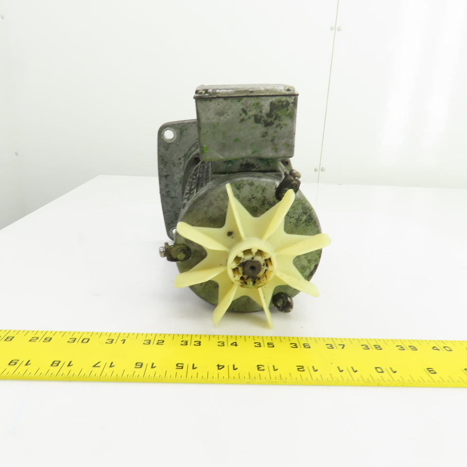 Nissei GTR 20:1 Ratio Gear Motor 86RPM Output 200/220V 3PH 18mm Shaft