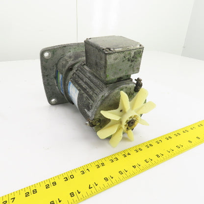 Nissei GTR 20:1 Ratio Gear Motor 86RPM Output 200/220V 3PH 18mm Shaft