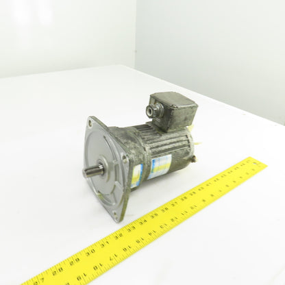 Nissei GTR 20:1 Ratio Gear Motor 86RPM Output 200/220V 3PH 18mm Shaft