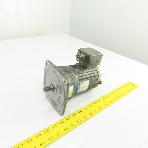 Nissei GTR 20:1 Ratio Gear Motor 86RPM Output 200/220V 3PH 18mm Shaft