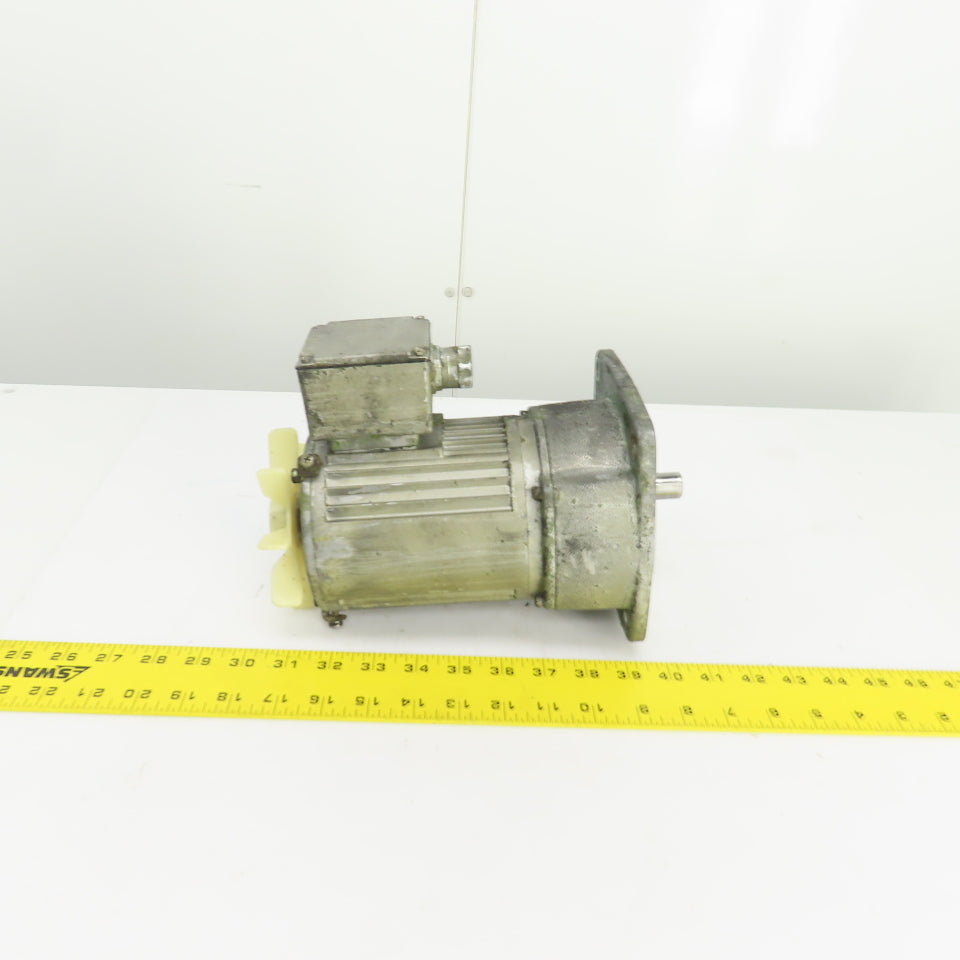 Nissei GTR 20:1 Ratio Gear Motor 86RPM Output 200/220V 3PH 18mm Shaft