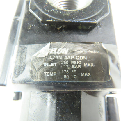 Excelon L74M-4AP-QDN &  B74G-4AK-AD1-RMG 1/2" NPT Filter Regulator Lubricator
