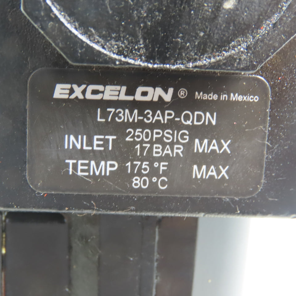 Excelon L73M-3AP-QDN &  B73G-3AK-AD3-RMN 3/8" NPT Filter Regulator Lubricator