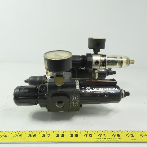 Excelon L73M-3AP-QDN &  B73G-3AK-AD3-RMN 3/8" NPT Filter Regulator Lubricator