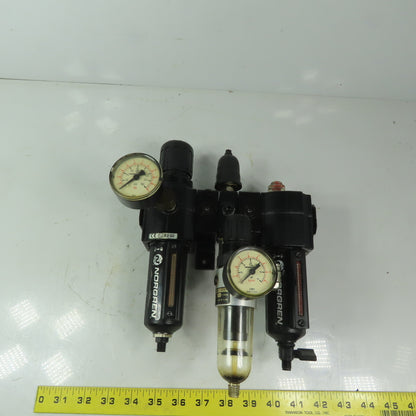Excelon L73M-3AP-QDN &  B73G-3AK-AD3-RMN 3/8" NPT Filter Regulator Lubricator