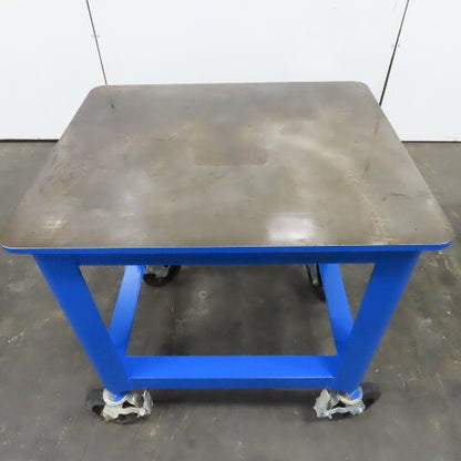 Inter-Lakes 36" x 36" x 3/4" Thick Blanchard Ground Precision Utility Base 40"T