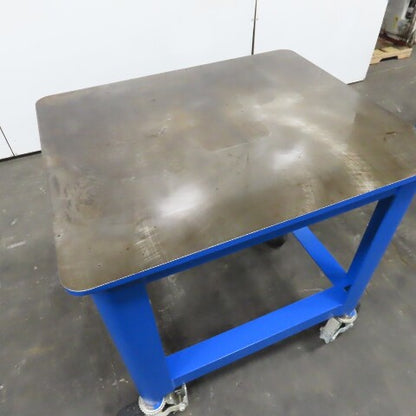 Inter-Lakes 36" x 36" x 3/4" Thick Blanchard Ground Precision Utility Base 40"T