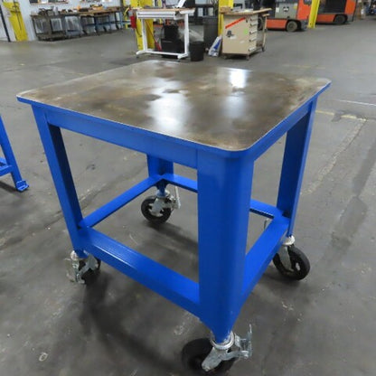 Inter-Lakes 36" x 36" x 3/4" Thick Blanchard Ground Precision Utility Base 40"T