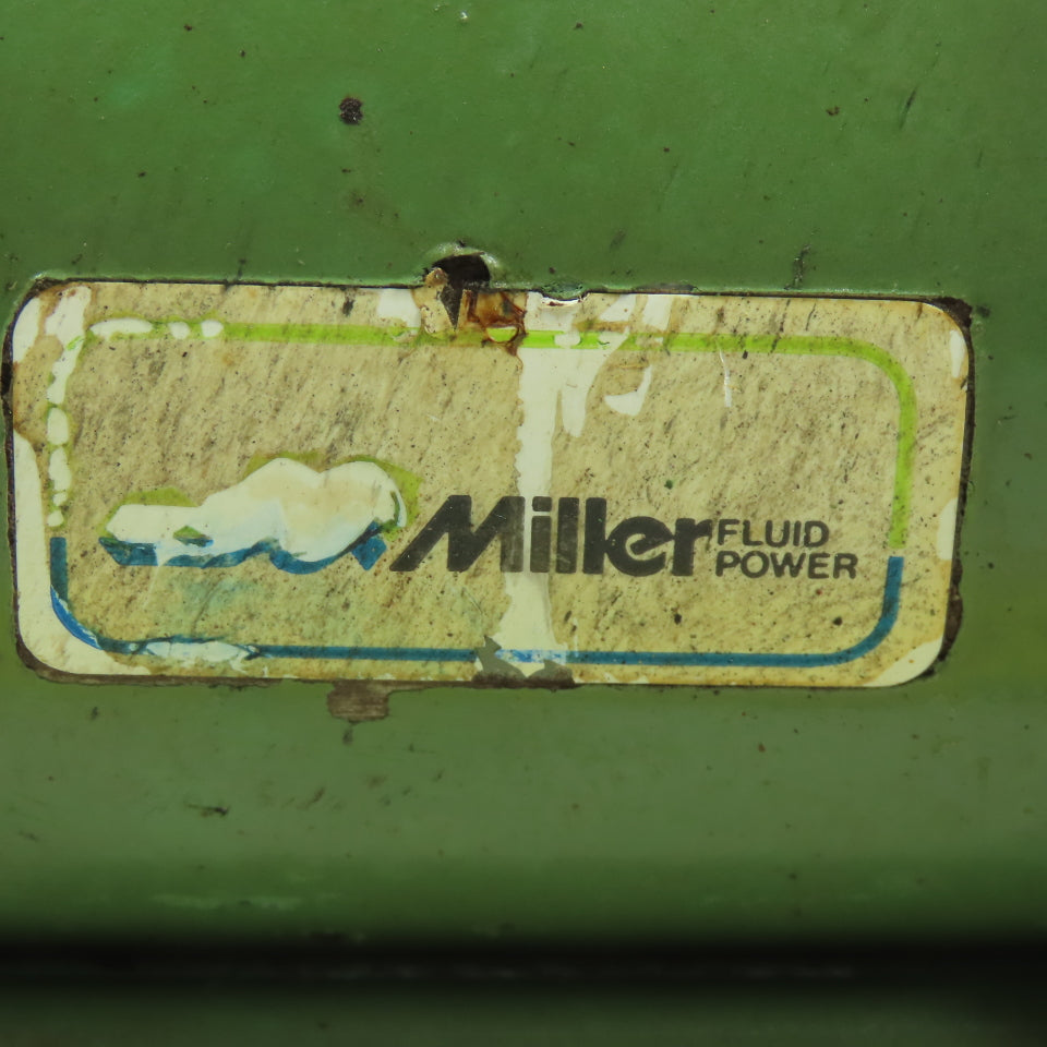 Miller Fluid Power Double Ended Double Acting Air Cylinder 3-1/2" Bore 3" Stroke