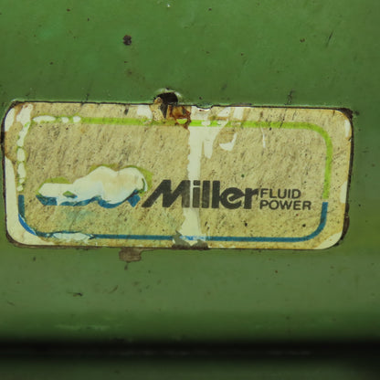 Miller Fluid Power Double Ended Double Acting Air Cylinder 3-1/2" Bore 3" Stroke