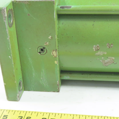 Miller Fluid Power Double Ended Double Acting Air Cylinder 3-1/2" Bore 3" Stroke