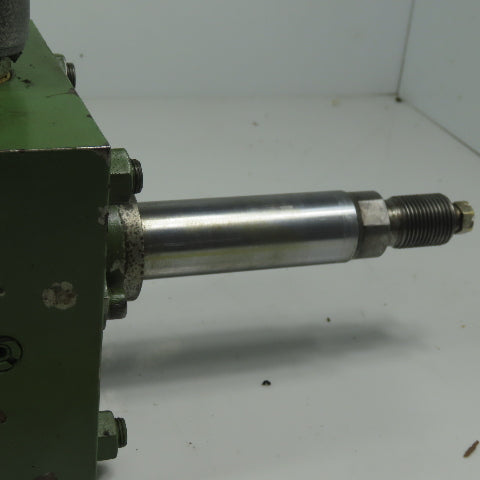 Miller Fluid Power Double Ended Double Acting Air Cylinder 3-1/2" Bore 3" Stroke