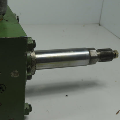 Miller Fluid Power Double Ended Double Acting Air Cylinder 3-1/2" Bore 3" Stroke