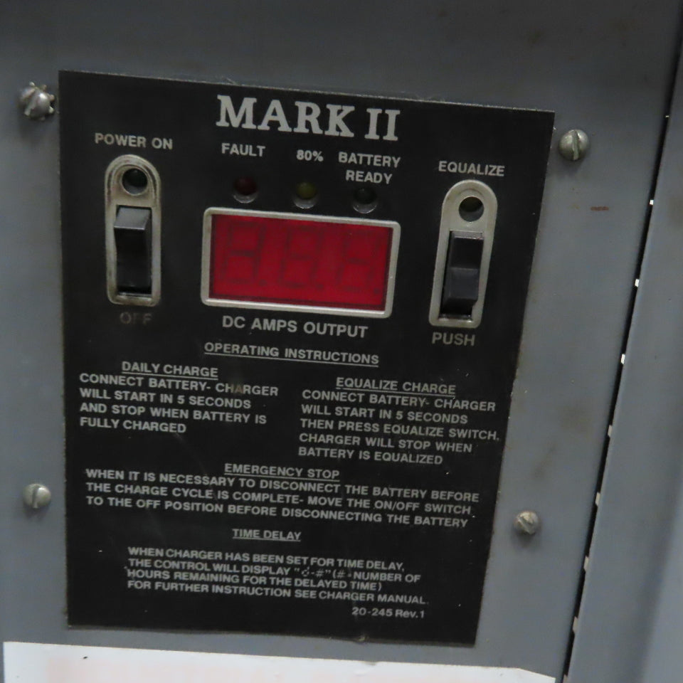 Precision 3PF12B-865EMES Mark II 24V Forklift Battery Charger 208-230 480V 3Ph