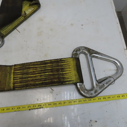 Liftex CHA196N 6"x8' Nylon Web  Sling W/Choker Fittings 19,200LB V Basket Cap