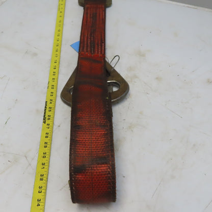 Wisconsin Lifts 3"x 4'4" Nylon Web Sling W/Choker Fittings 18,000LB V Basket Cap