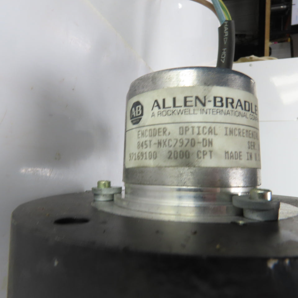Gec Alsthom RX6300DR1400 Parvex 94VDC Servo Motor 2000RPM W/845T-NXC7970-DN