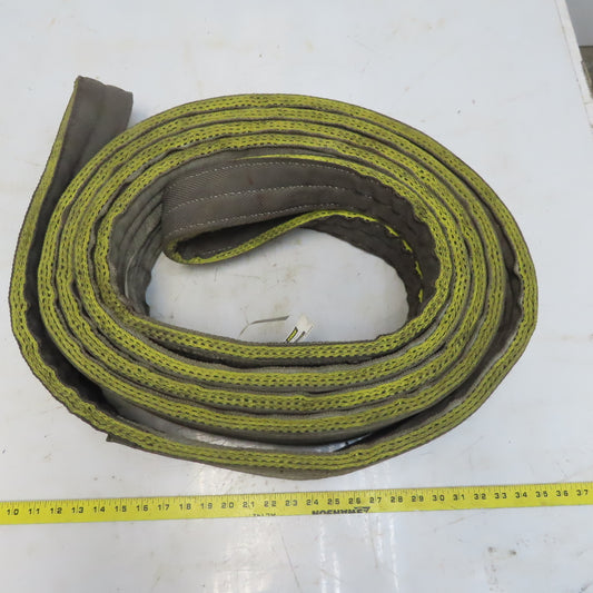 Liftex RE396PD 6"x21' Twisted Eye & Eye Nylon Web Sling 19,200LB V Basket Cap
