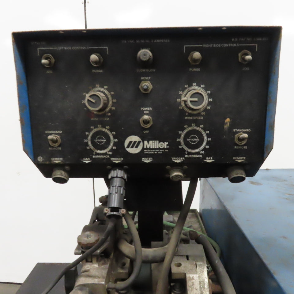 Miller MC-300VS 36V DC ARV Welding Package W/ Casters D-54A Feeder