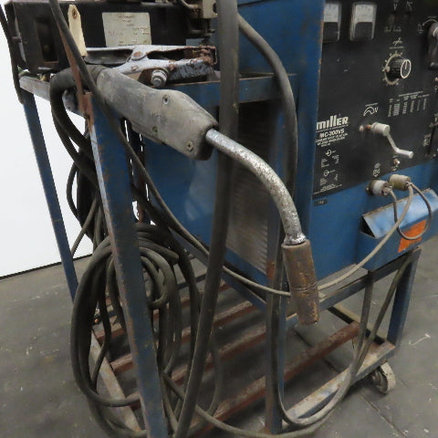 Miller MC-300VS 36V DC ARV Welding Package W/ Casters D-54A Feeder