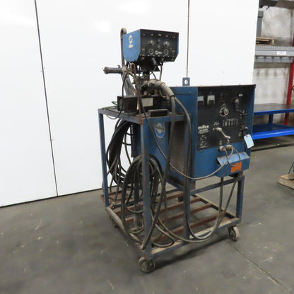 Miller MC-300VS 36V DC ARV Welding Package W/ Casters D-54A Feeder
