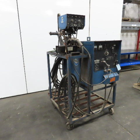 Miller MC-300VS 36V DC ARV Welding Package W/ Casters D-54A Feeder