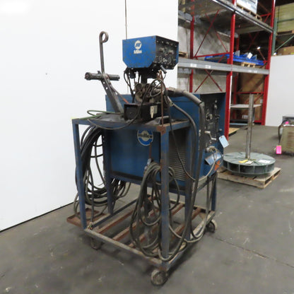 Miller MC-300VS 36V DC ARV Welding Package W/ Casters D-54A Feeder
