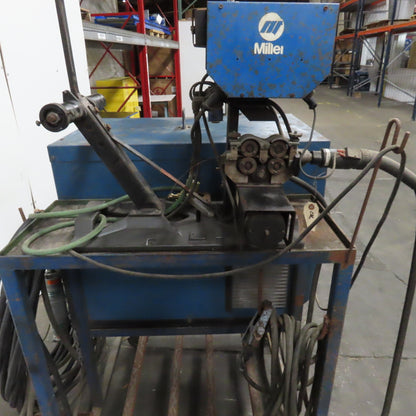 Miller MC-300VS 36V DC ARV Welding Package W/ Casters D-54A Feeder