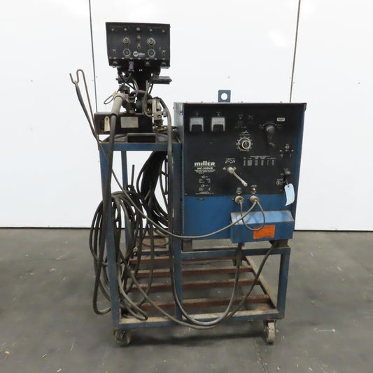 Miller MC-300VS 36V DC ARV Welding Package W/ Casters D-54A Feeder