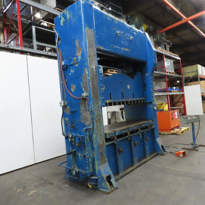 Niagara 68E 130 Ton Double Crank Stamping Press 480V 3Ph 8" Stroke Tested