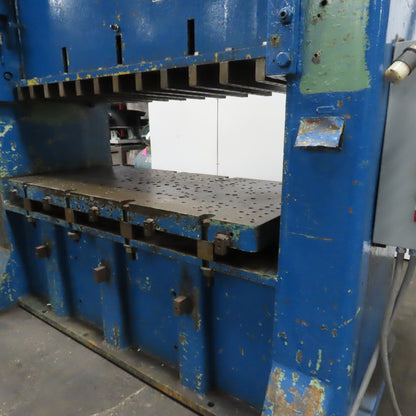 Niagara 68E 130 Ton Double Crank Stamping Press 480V 3Ph 8" Stroke Tested