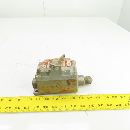 Killark XNS-2 DPS 2-Position Snap Switch 120/277V 1PH For Haz Location
