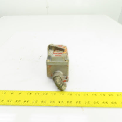 Killark XNS-2 DPS 2-Position Snap Switch 120/277V 1PH For Haz Location