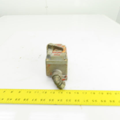 Killark XNS-2 DPS 2-Position Snap Switch 120/277V 1PH For Haz Location