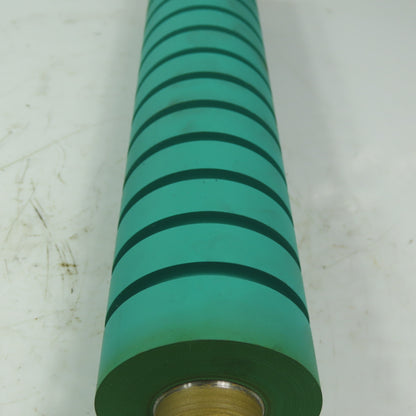 Segmented Roll 2.35" Diam x 11.82" Rubber lagged Conveyor Roller Lot of 3