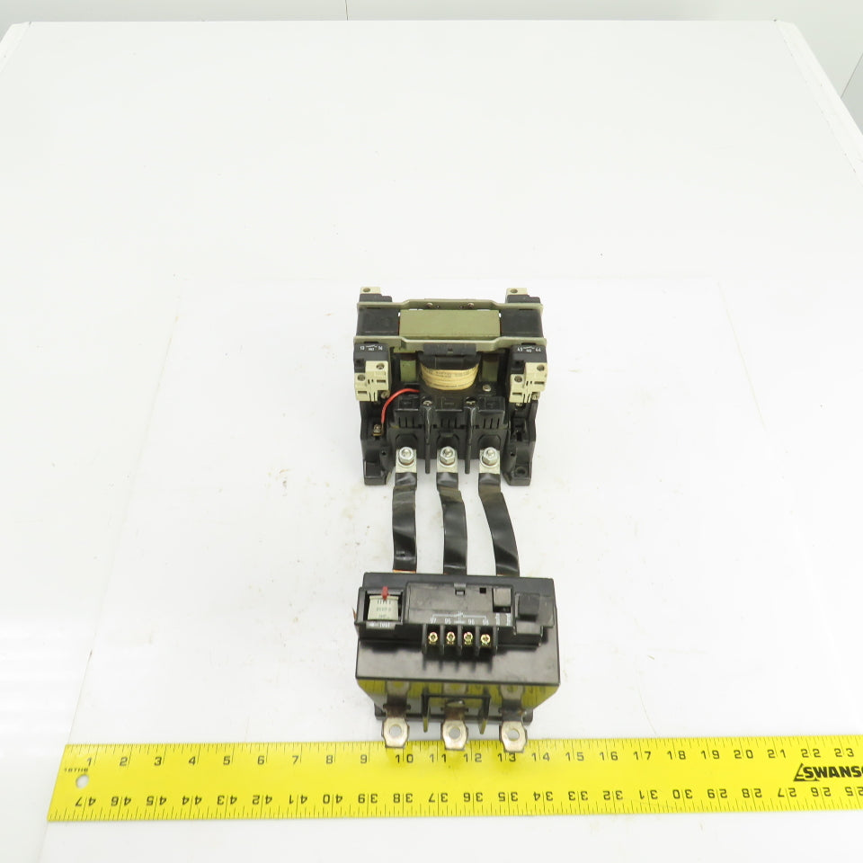 Klockner Moeller DIL 4-22-NA 600V AC Contactor 100HP 3PH 120V Coil W/Overload