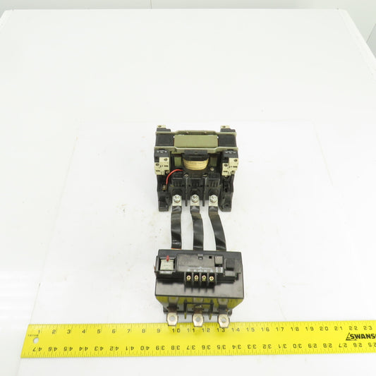 Klockner Moeller DIL 4-22-NA 600V AC Contactor 100HP 3PH 120V Coil W/Overload