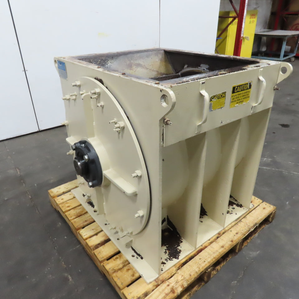 Clarke's ER 30X30 30" x 30" Rotary Airlock Feeder 3" Shaft